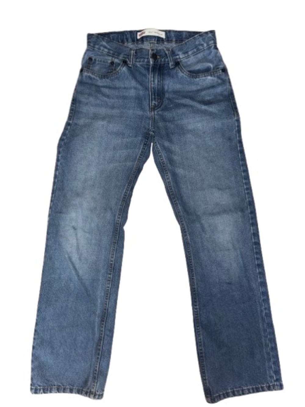 Levi's Straight Leg Blue Denim Jeans